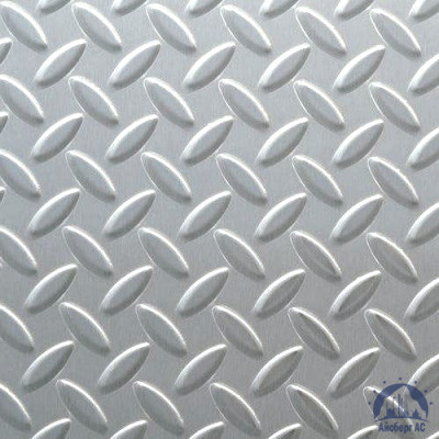 Рифлёный алюминиевый лист "Чечевица" 1,5х1500х3000 мм 1105 купить в Барнауле