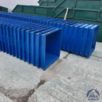 Контейнер металлический для мусора объём 1,1 м³ (евроформа)  купить в Барнауле
