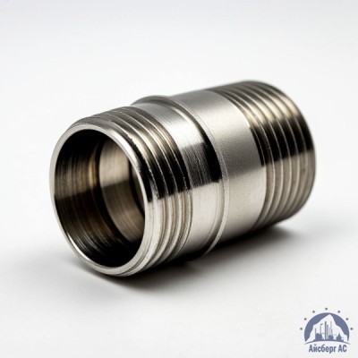 Ниппель переходной нержавеющий DN 32х15 1 1/4"-1/2" 42,4х21,3 мм AISI 316 двойной НР-НР купить в Барнауле